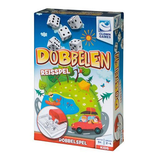 Clown Dobbelen Reisspel - ToyRunner