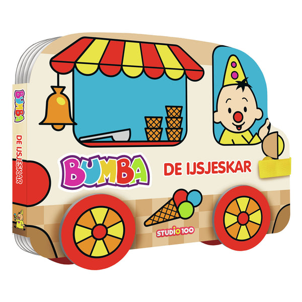 Bumba Kartonboek met Wielen De IJsjeskar - ToyRunner