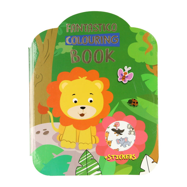 Fantastico Kleur- en Stickerboek - Jungle - ToyRunner