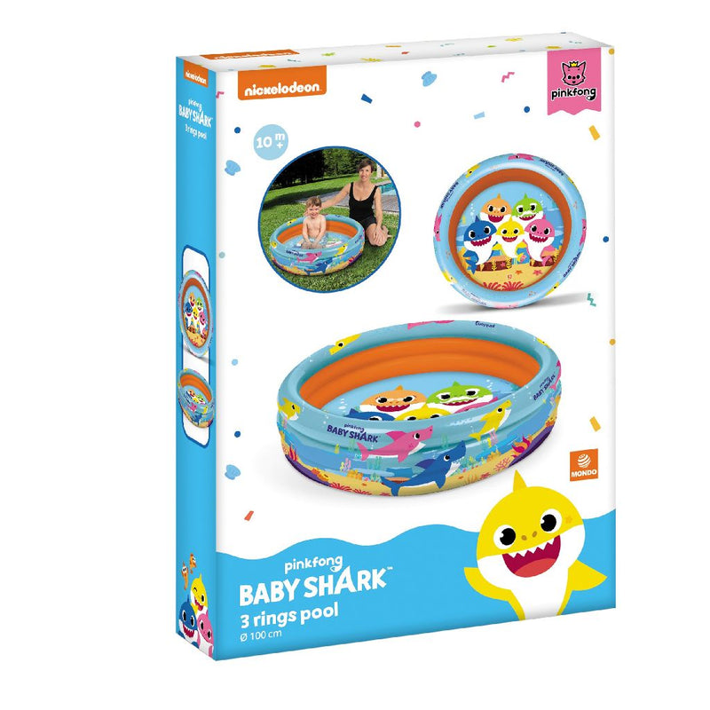 Zwembad 3-rings Baby Shark - ToyRunner