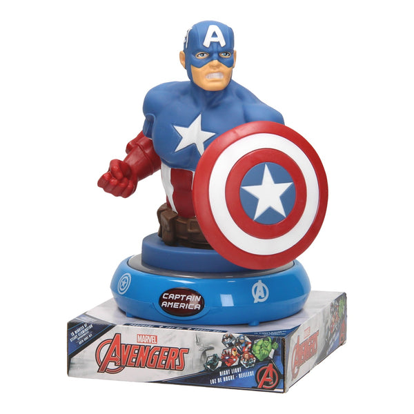 Captain America 3D Nachtlamp - ToyRunner