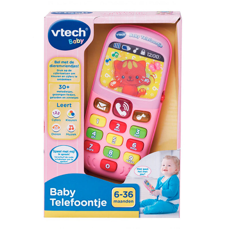 VTech Baby Telefoontje Roze - ToyRunner