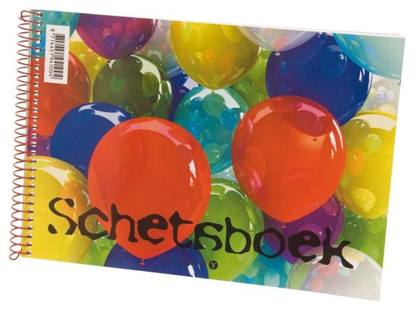 10 Schetsboek ballon 210x297mm 894101 - ToyRunner