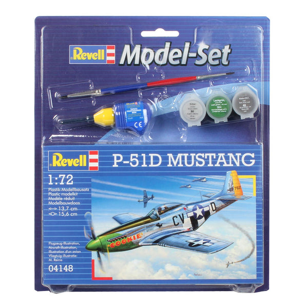 Model Set P&#45;51D Mustang 1:72 64148 - ToyRunner