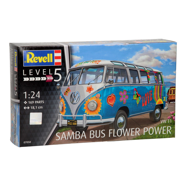 Revell Volkswagen T1 Samba Bus Flower Power - ToyRunner