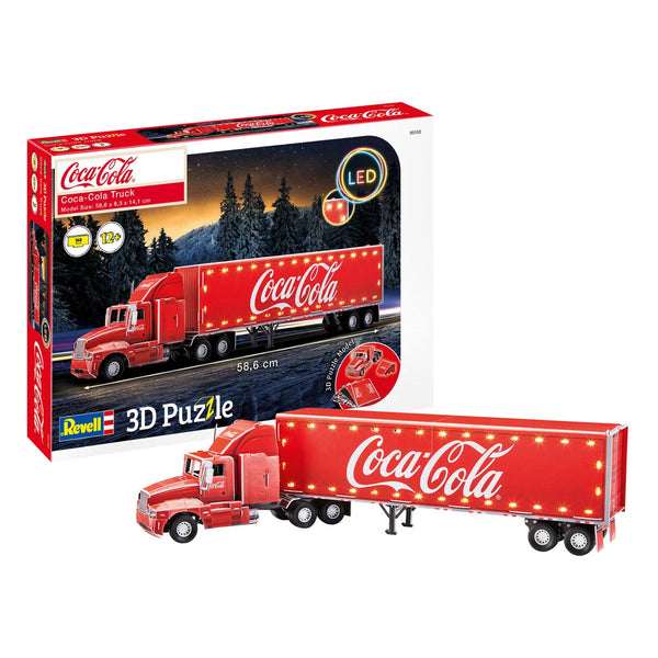 Revell 3D Puzzel  Bouwpakket - Coca-Cola Truck LED Edition - ToyRunner