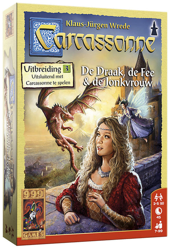 Carcassonne: De Draak, de Fee en de Jonkvrouw (NL) - ToyRunner
