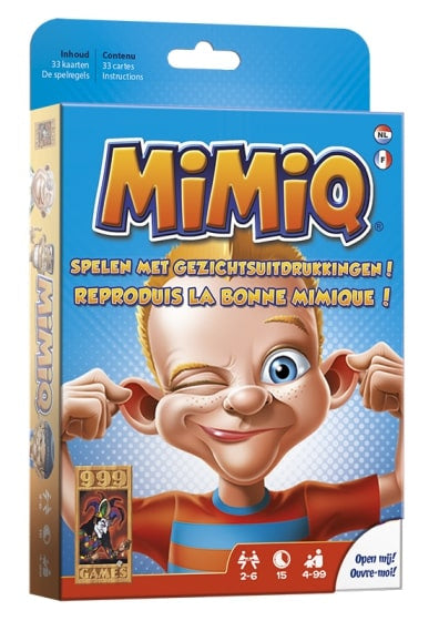 Mimiq kaartspel 33-delig (NL/FR) - ToyRunner