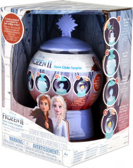 sneeuwbol Frozen II verrassing junior 9 x 13 cm lila - ToyRunner