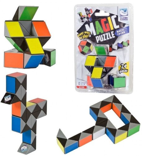 Magic puzzel multi 24 stukjes 3D Puzzel Clown Games - ToyRunner