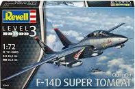 F-14D Super Tomcat Revell - schaal 1 -72 - Bouwpakket Revell Luchtvaart - ToyRunner