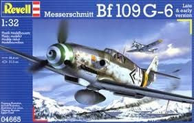 Messerschmitt Bf109 G-6 Revell - schaal 1 -32 - Bouwpakket Revell Luchtvaart - ToyRunner