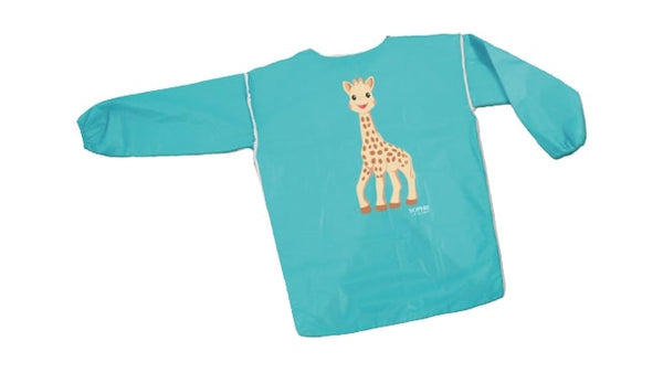 kliederschort Girafe junior canvas blauw 1-4 jaar - ToyRunner