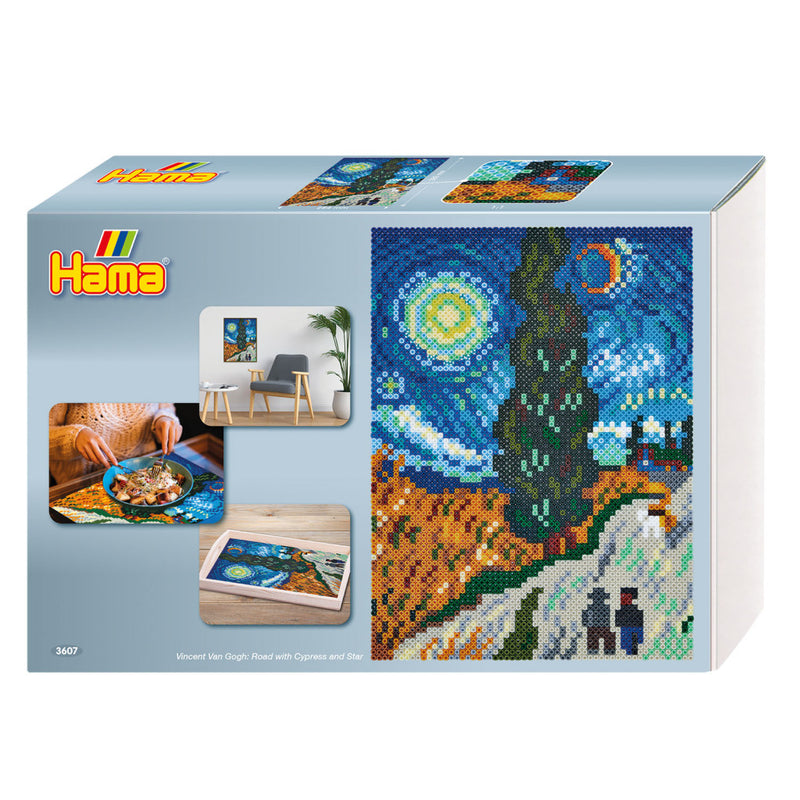Hama Strijkkralen Van Gogh Road with Cypress and Star 10000 Stuks - ToyRunner