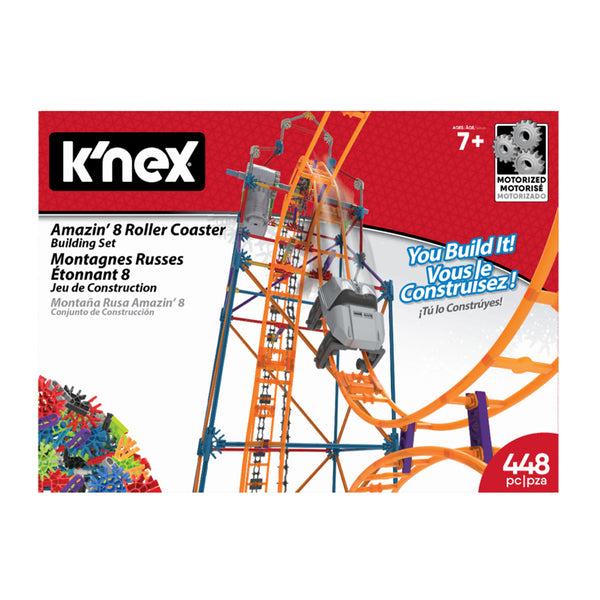 K&#039;nex Thrill Rides Amazing 8 Roller Coaster Bouwset - ToyRunner