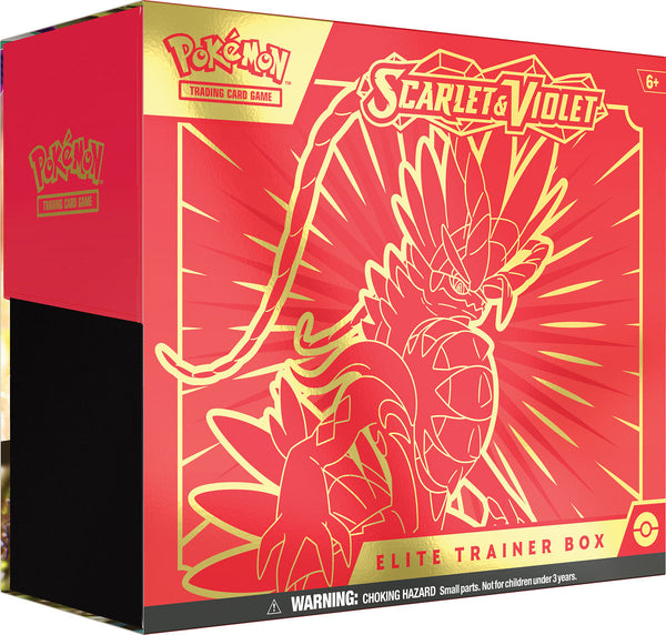 Pokemon TCG Scarlet & Violet Elite Trainer Box - Koraidon