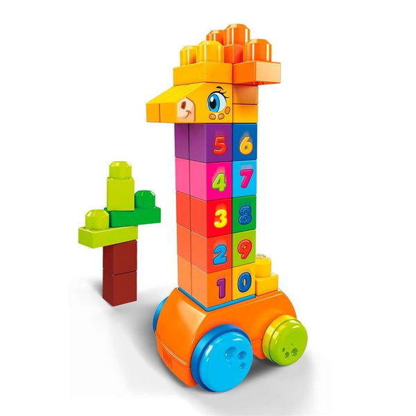 Mega Bloks First Builders Leerzame Giraffe 30-delig - ToyRunner