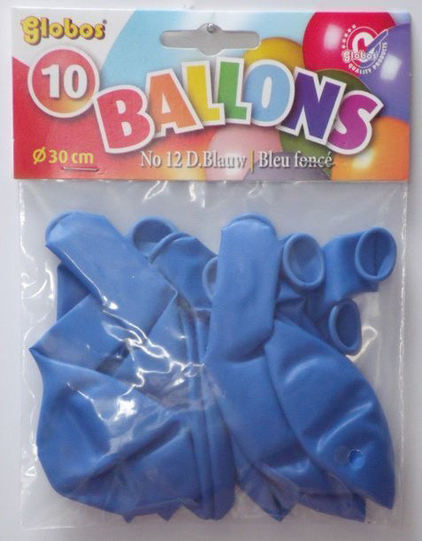 Ballonnen no. 12 d.blauw 5 pakjes met 10 stuks - ToyRunner