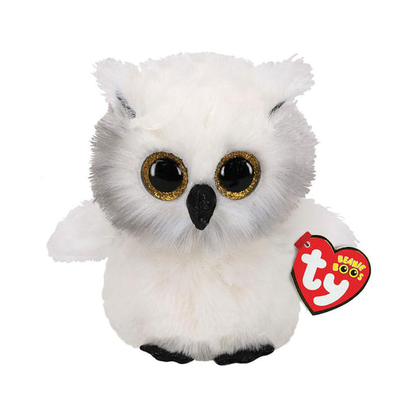 Ty Beanie Boo's Austin Owl, 15cm - ToyRunner