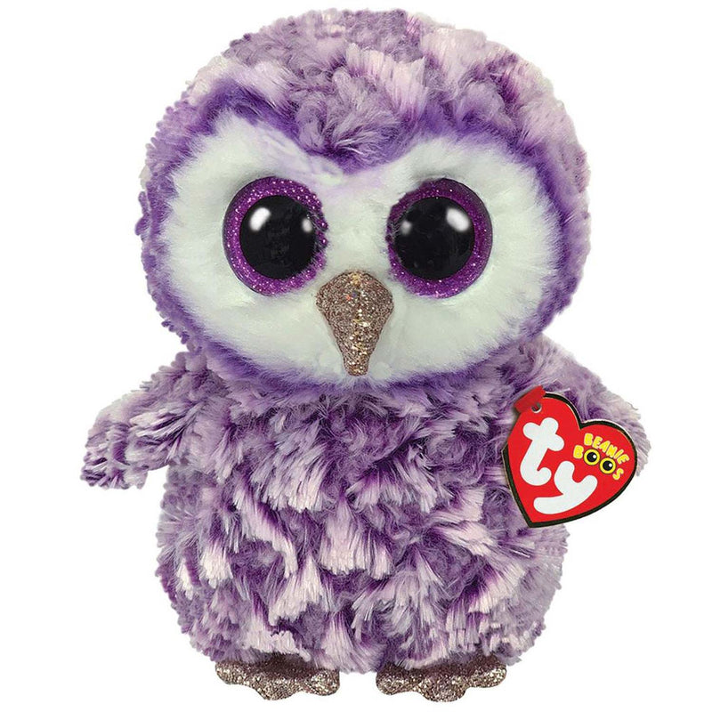 Ty Beanie Buddy Moonlight Owl, 24cm - ToyRunner