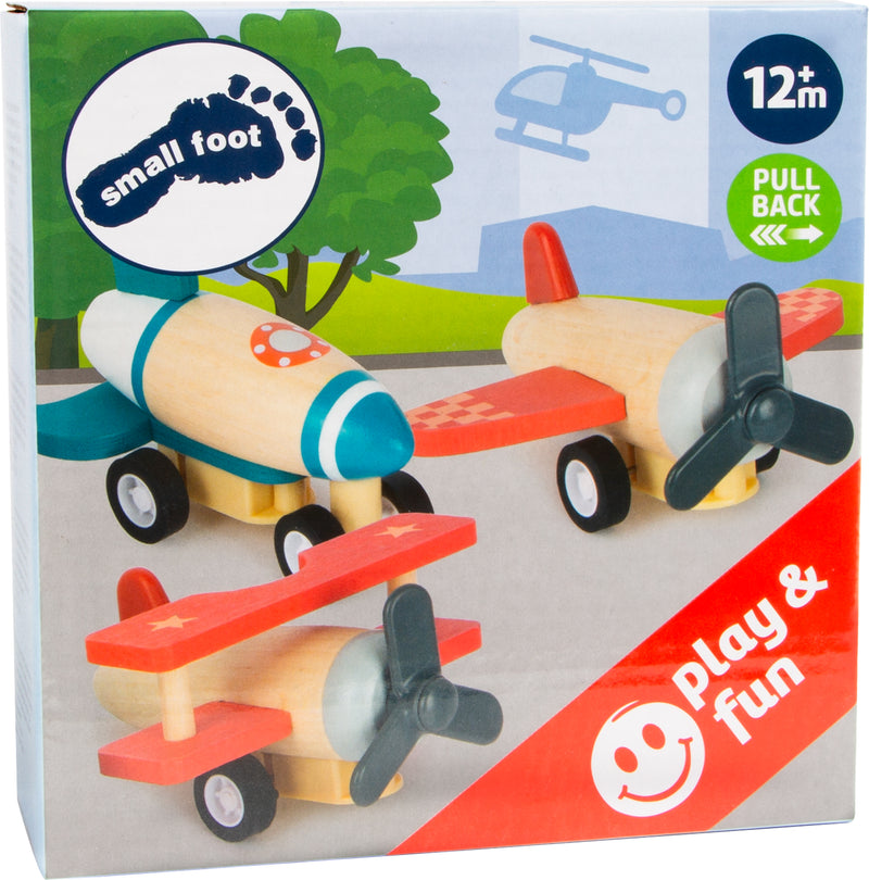 Pull-Back Vliegtuigen Set - ToyRunner