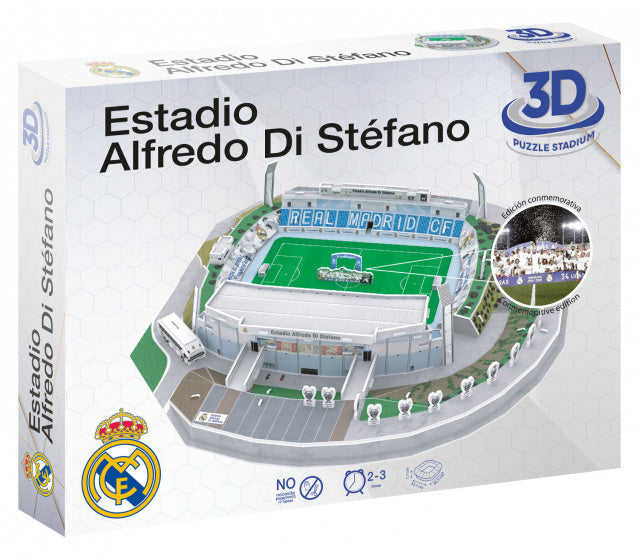 3D-puzzel Real Madrid 35 x 36,3 cm foam grijs 99-delig - ToyRunner
