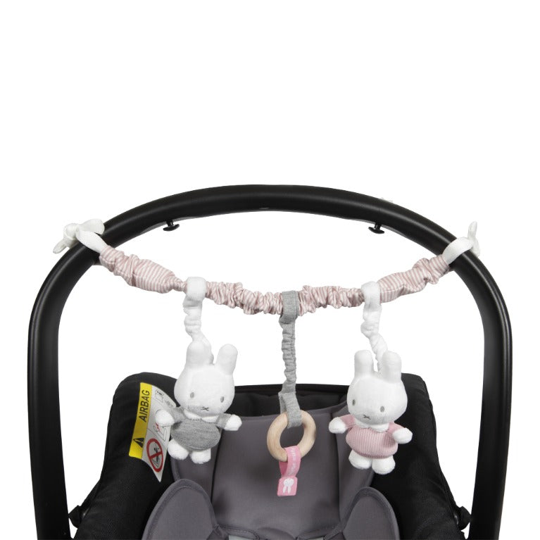 Autostoelspeeltje nijntje pink baby 617 - ToyRunner