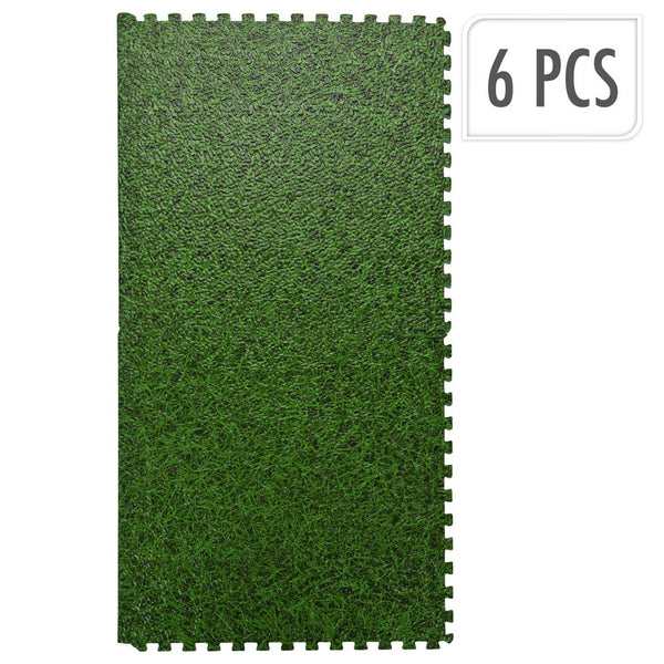 Ondertegels Grasprint, 40x40cm (6 stuks) - ToyRunner