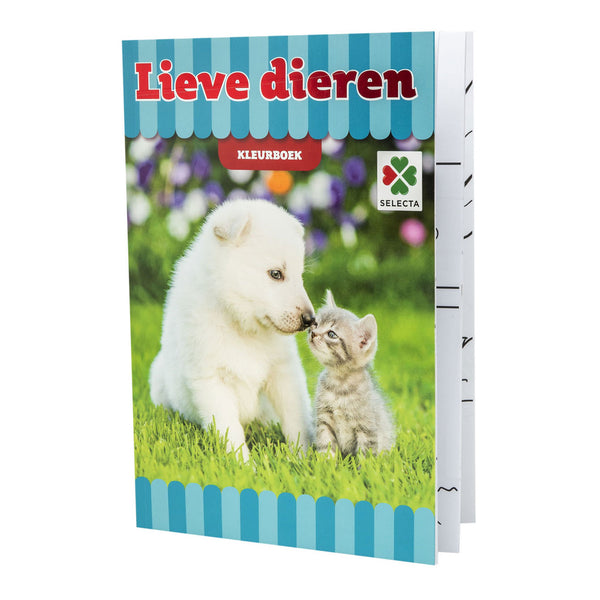 Kleurboek Lieve Dierenvrienden - ToyRunner
