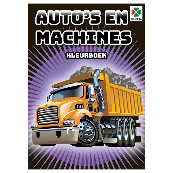 Kleurboek Autoï¿½s en Machines - ToyRunner