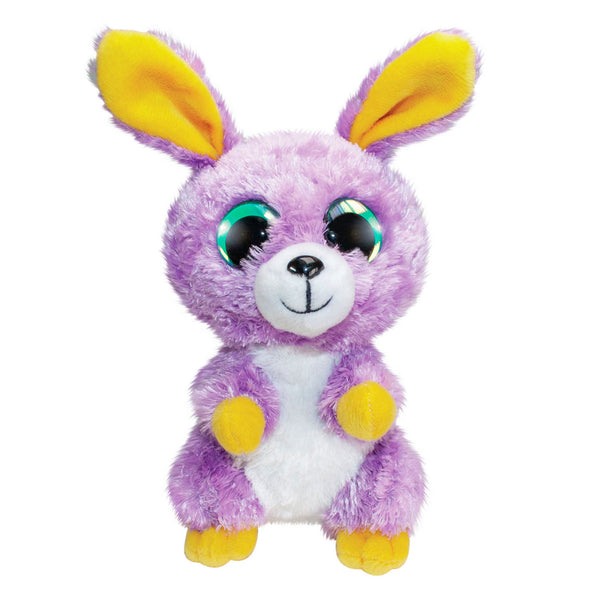 knuffel Bunny Lila junior 15 cm pluche paars/geel - ToyRunner