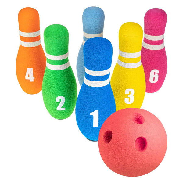 bowlingset junior 21 x 33,5 foam 7-delig - ToyRunner