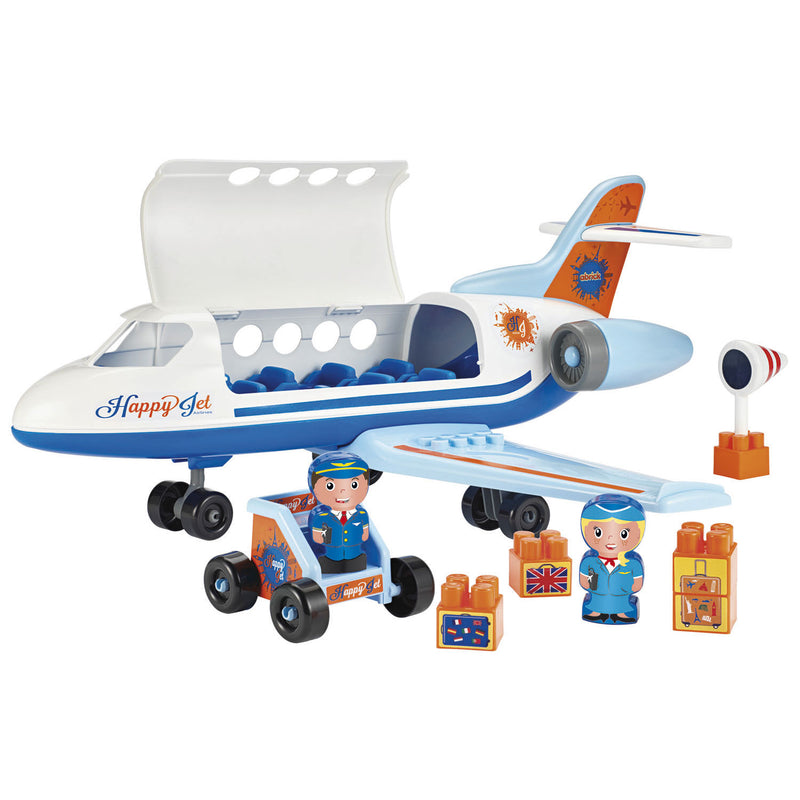 Abrick Vliegtuig + Accesoires - ToyRunner