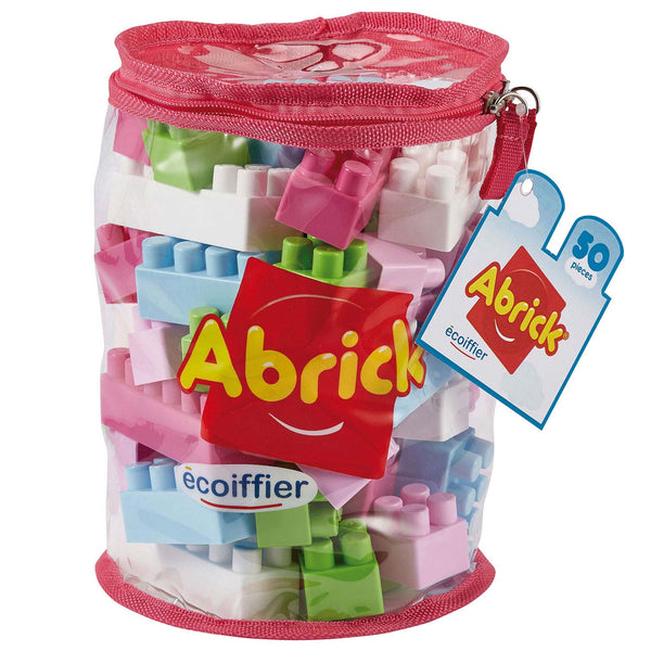 Abrick bouwblokken roze 50-delig - ToyRunner