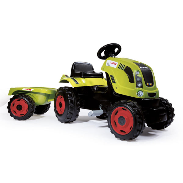 Smoby Tractor Claas met Trailer - ToyRunner