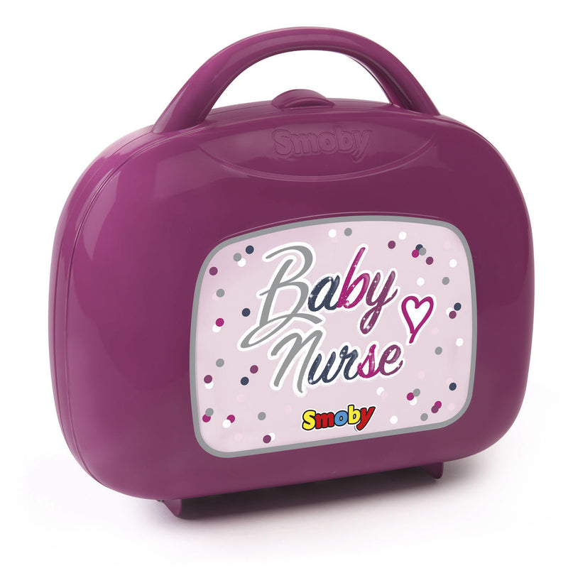 verzorgingskoffer Baby Nurse junior roze 13-delig - ToyRunner