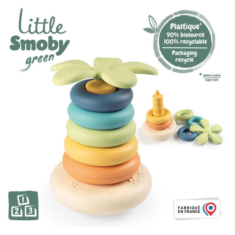 Little Smoby Green - Stapelringen - ToyRunner