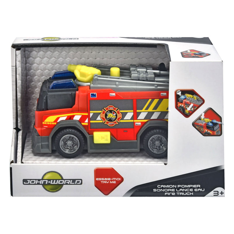 Dickie Toys Brandweerwagen + Licht en Geluid - ToyRunner