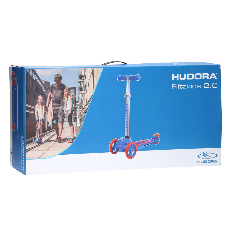 Hudora FlitzKids Step - Blauw - ToyRunner