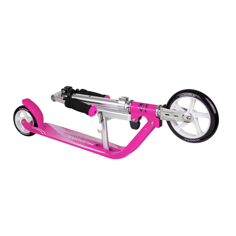 Hudora Little Big Wheel Scooter Step - Magenta - ToyRunner