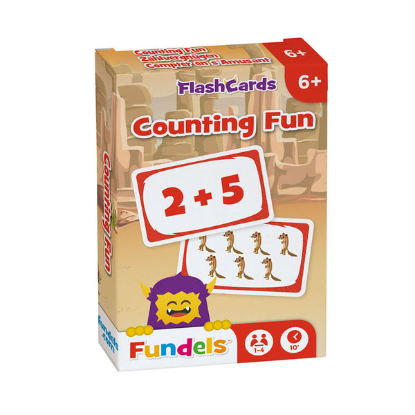flashcards Counting Fun 6 x 9,3 cm karton - ToyRunner