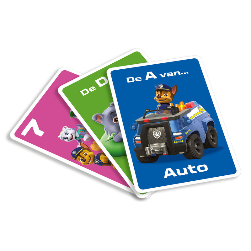kaartspel Paw Patrol junior karton blauw 36-delig - ToyRunner