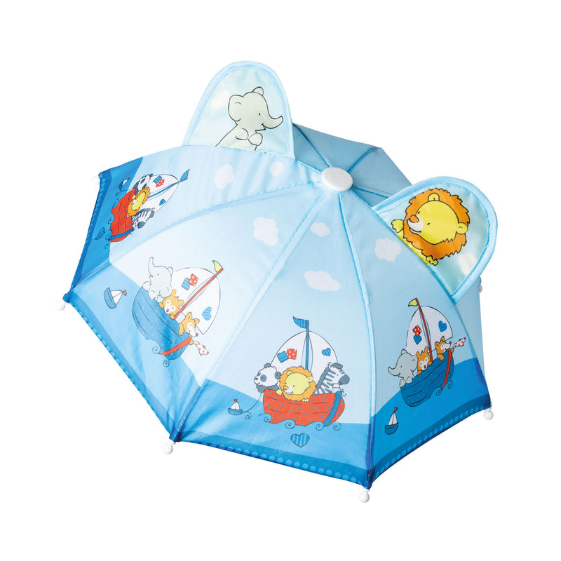 Poppen Regencape met Paraplu en Laarzen, 28-35 cm - ToyRunner