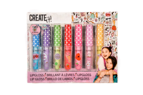 Create It! Lipgloss Geur & Glitter, 7st. - ToyRunner