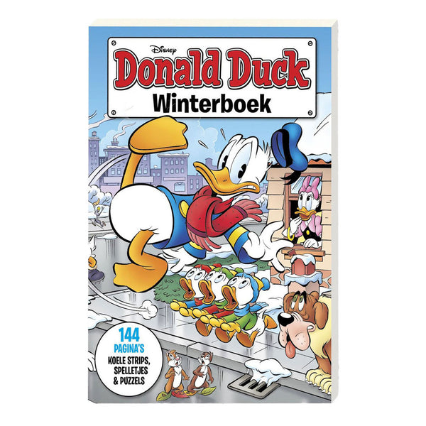 Donald Duck Winterboek (Donald glijdt uit)