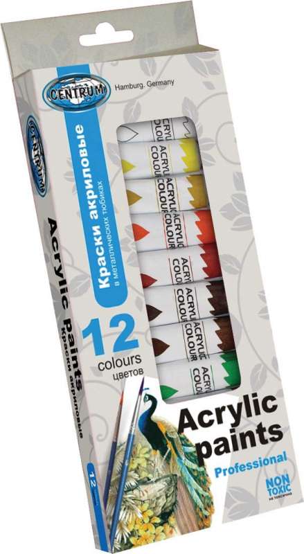 12 tubes acryl paint 83561 - ToyRunner