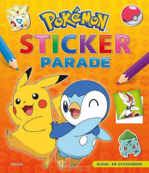Pokemon sticker parade