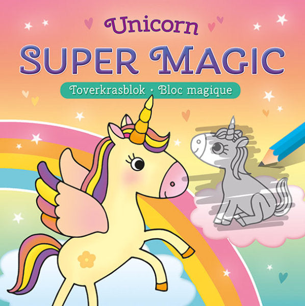 Unicorn super magic toverkrasblok - ToyRunner