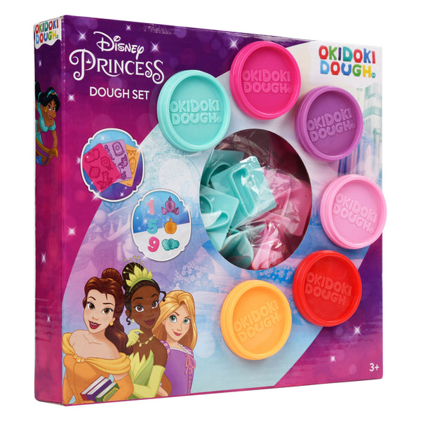 Disney Prinses OkiDoki Klei Speelset - Vormen en Cijfers - ToyRunner