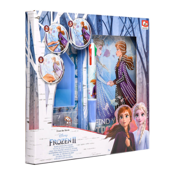 Frozen Maak je Eigen Dagboek met Pailletten - ToyRunner